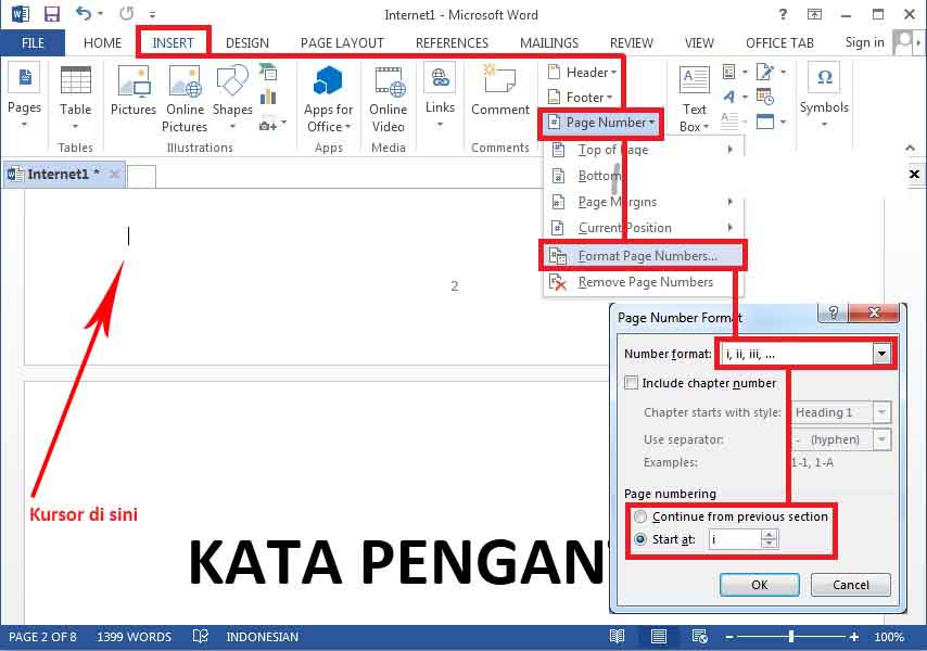 Cara Membuat Halaman Di Word Tanpa Cover Gambaran Cara Membuat Halaman Di Word Tanpa Cover Gambaran