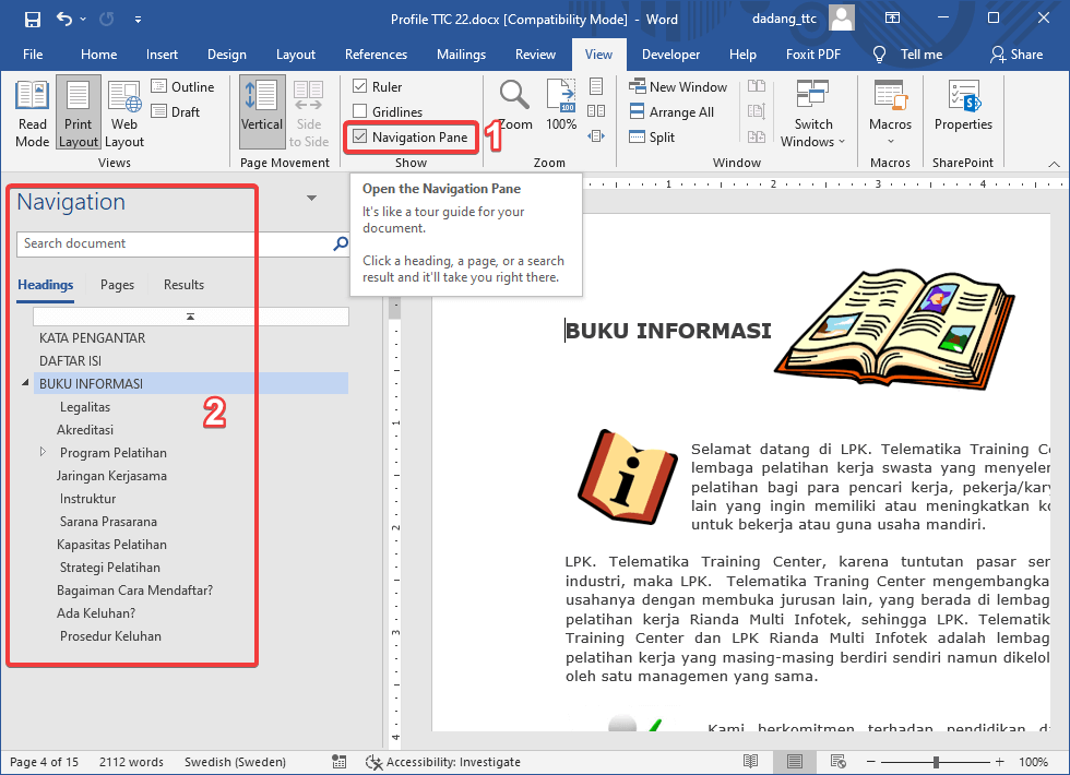 Ternyata Mudah Cara Menampilkan Navigasi di Word dengan 5 Langkah Sederhana
