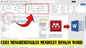 CARA MENGHUBUNGKAN MENDELEY KE MICROSOFT WORD - YouTube
