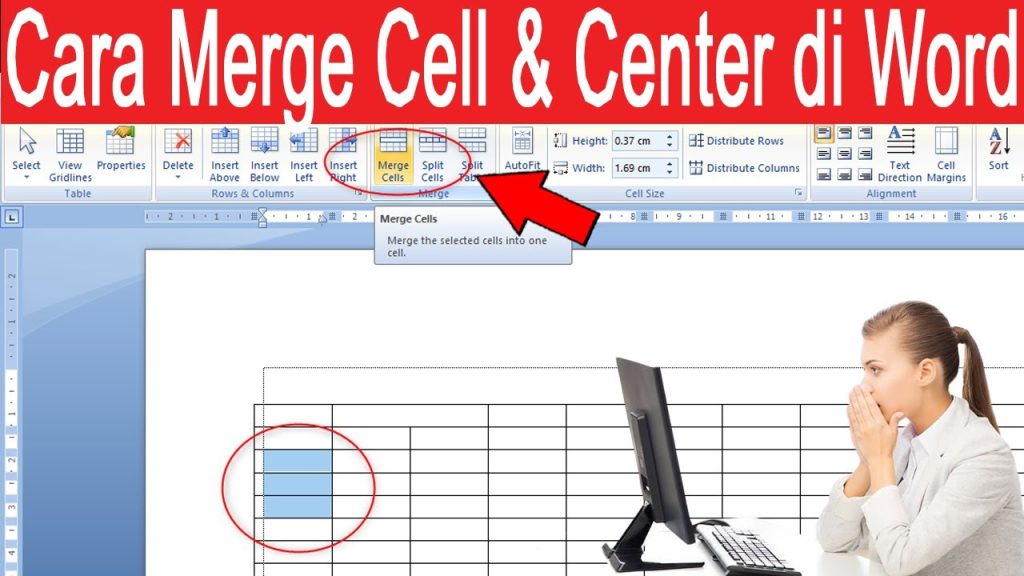 Ternyata Cara Merge Center di Word Sangat Mudah Dilakukan