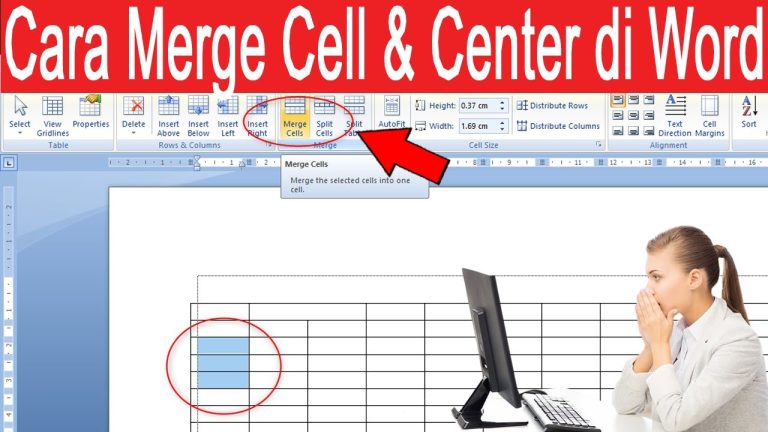 Ternyata Cara Merge Center di Word Sangat Mudah Dilakukan Ternyata Cara Merge Center di Word Sangat Mudah Dilakukan