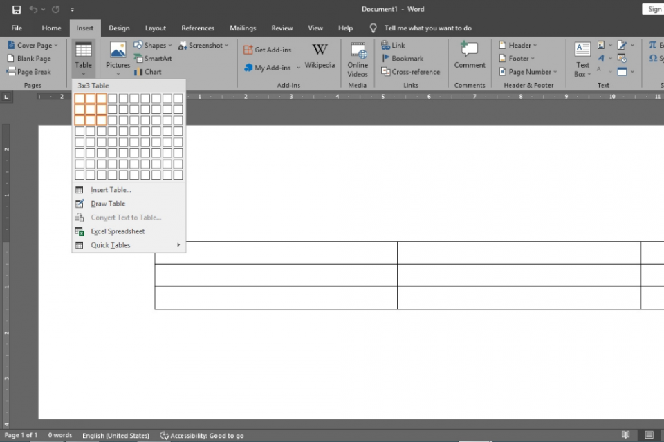 Panduan Lengkap Cara Mudah Membuat Tabel di Word - LKomBis Panduan Lengkap Cara Mudah Membuat Tabel di Word - LKomBis