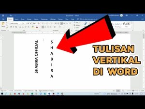Panduan Praktis Memiringkan Teks di Microsoft Word