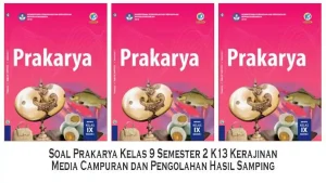 Soal Prakarya Kelas 9 Semester 2 K13 Kerajinan Media Campuran dan