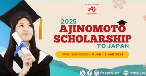 Beasiswa Ajinomoto Scholarship 2024 2025 Untuk kuliah S2 Ke Jepang - LAMOPI