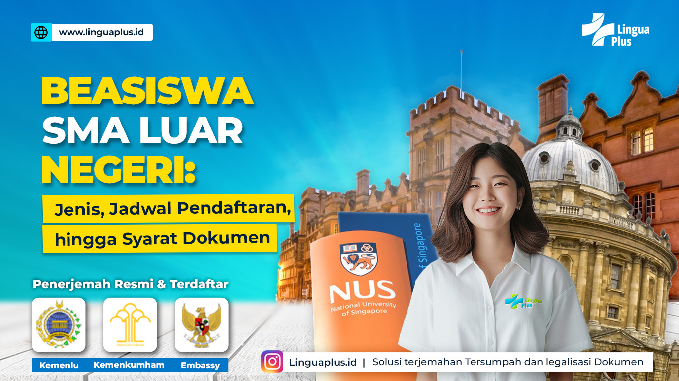 Beasiswa SMA Luar Negeri Jenis Jadwal Pendaftaran hingga Syarat