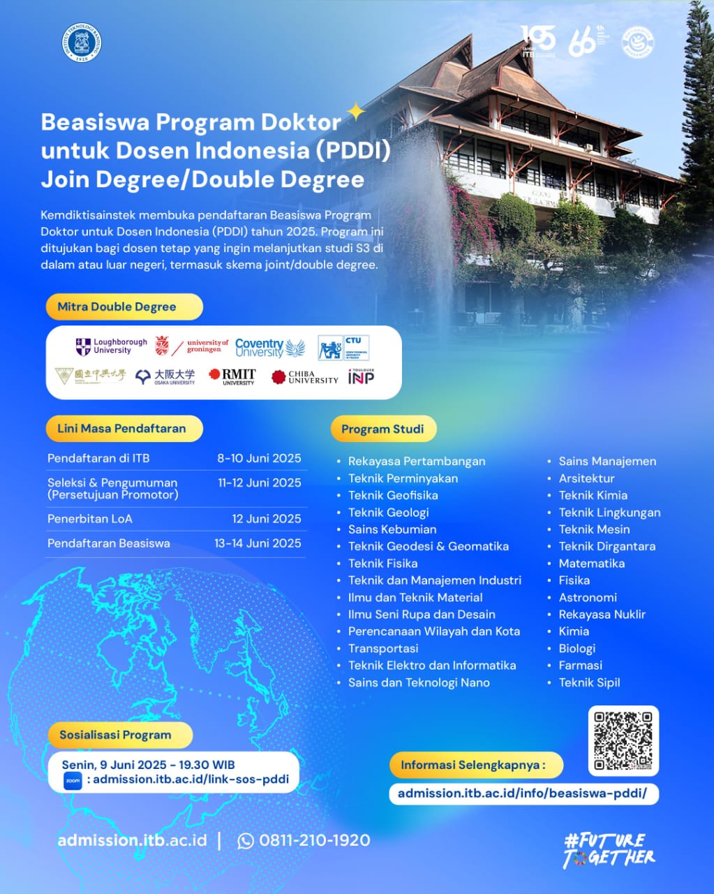 Beasiswa Program Doktor PDDI 2025 untuk Dosen Indonesia - EduTech Beasiswa Program Doktor PDDI 2025 untuk Dosen Indonesia - EduTech