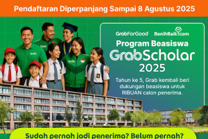 Beasiswa Grab Scholar 2025 Masih Dibuka Ini Syarat dan Jadwalnya