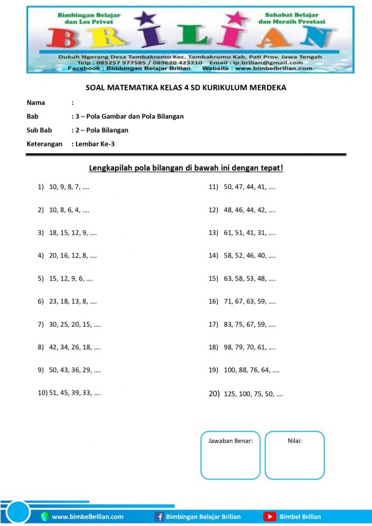 Akhirnya Tersedia Download Kumpulan Soal Matematika Kelas 4 SD dan 3 Cara Orang Tua Bisa Bantu Anak Juara