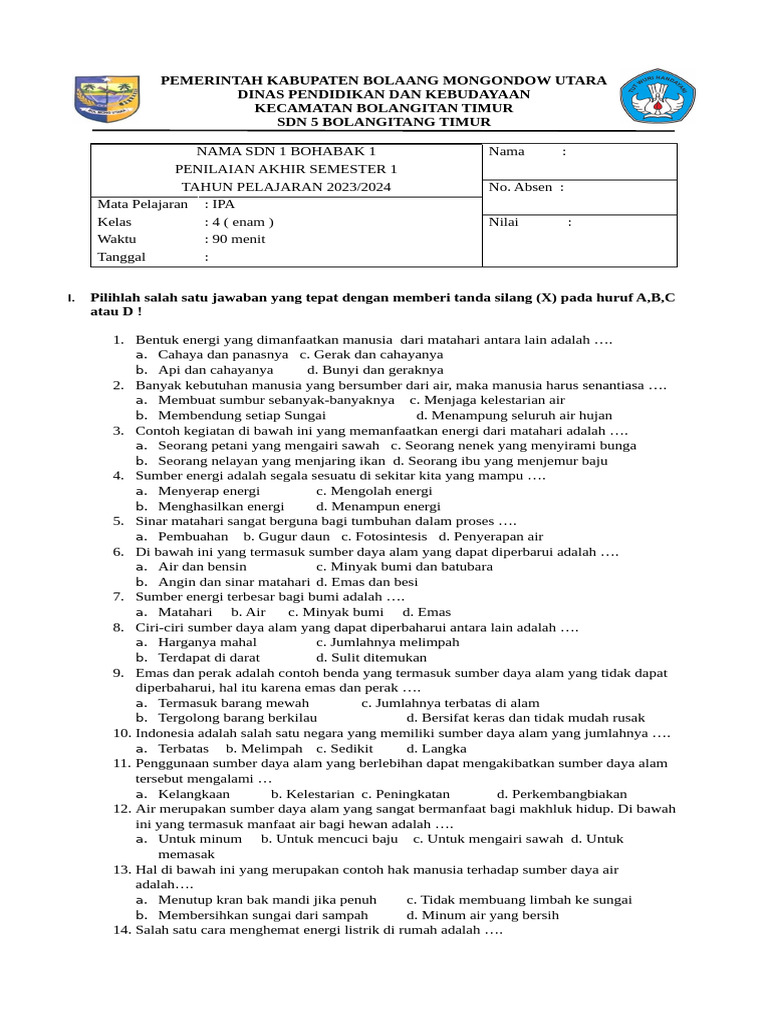 7 Rahasia Mendapatkan pdf soal ipa kelas 4 semester 1 Gratis yang Jarang Diketahui 7 Rahasia Mendapatkan pdf soal ipa kelas 4 semester 1 Gratis yang Jarang Diketahui