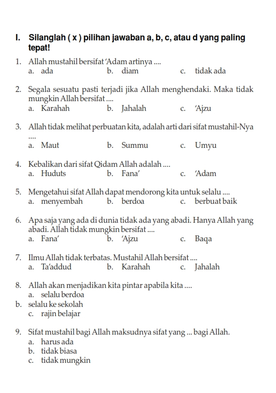 Rahasia Menguasai Soal Agama Islam Kelas 3 Bab 4 dengan 5 Tips Sebelum Ujian Datang Rahasia Menguasai Soal Agama Islam Kelas 3 Bab 4 dengan 5 Tips Sebelum Ujian Datang