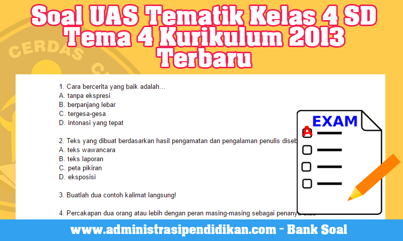 Terbukti 5 Cara download kumpulan soal tematik kelas 4 sd kurikulum 2013 Sekarang! Terbukti 5 Cara download kumpulan soal tematik kelas 4 sd kurikulum 2013 Sekarang!