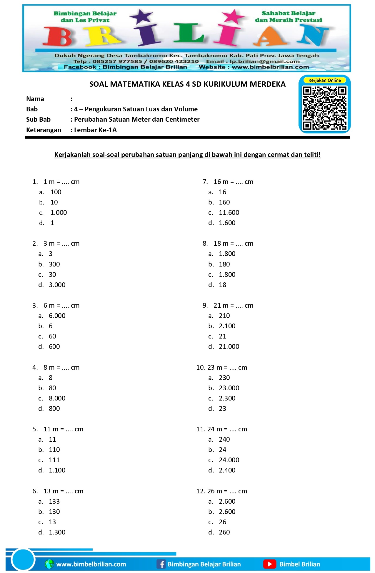 Ternyata Ini Dia Kumpulan Soal Kelas 4 SD Paling Lengkap untuk Download Gratis dan Jadi Juara Kelas!