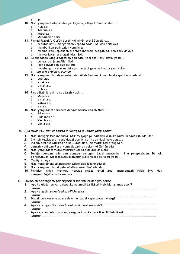 Rahasia Nilai Sempurna Latihan Soal Budi Pekerti Kelas 8 Semester 2 Langsung Jawaban Rahasia Nilai Sempurna Latihan Soal Budi Pekerti Kelas 8 Semester 2 Langsung Jawaban