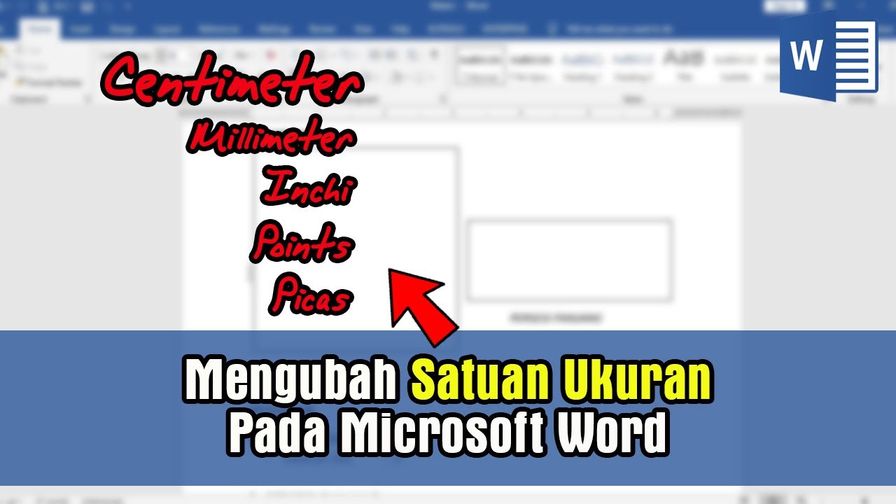 Ternyata Begini Cara Mengubah Satuan Ukuran Microsoft Word Agar Kerja Lebih Cepat Ternyata Begini Cara Mengubah Satuan Ukuran Microsoft Word Agar Kerja Lebih Cepat