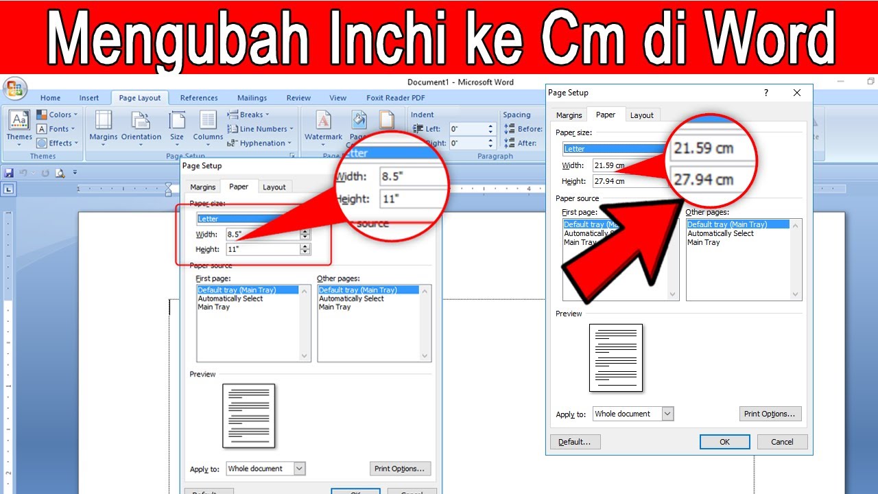 Ternyata Mudah, Ini Cara Mengubah Satuan Ukuran Inchi ke Cm MS Word yang Wajib Tahu Ternyata Mudah, Ini Cara Mengubah Satuan Ukuran Inchi ke Cm MS Word yang Wajib Tahu